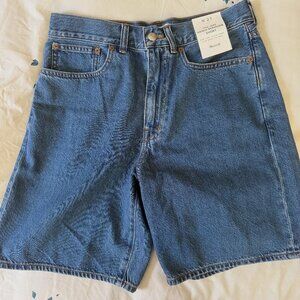Madewell The 1997 Denim Bermuda Short Size 27